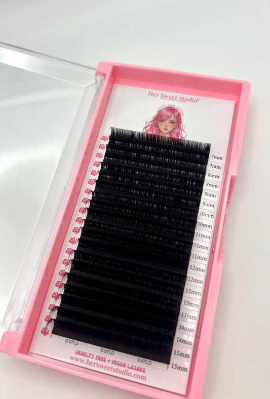 Camellia LD Curl Mix Lash Trays 0.07