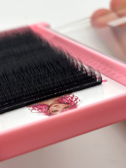 Camellia LD Curl Mix Lash Trays 0.07