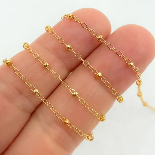 Satallite Cable Chain - Gold Filled